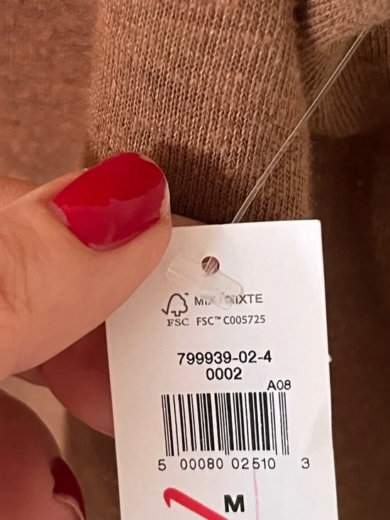 GAP Brown Slub Linen Blend Tank M | The Boys Wardrobe | NWT | Relaxed Fit - Picture 5 of 8